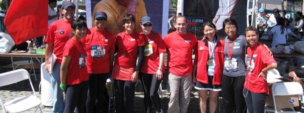 Burma Humanitarian Mission Running Team